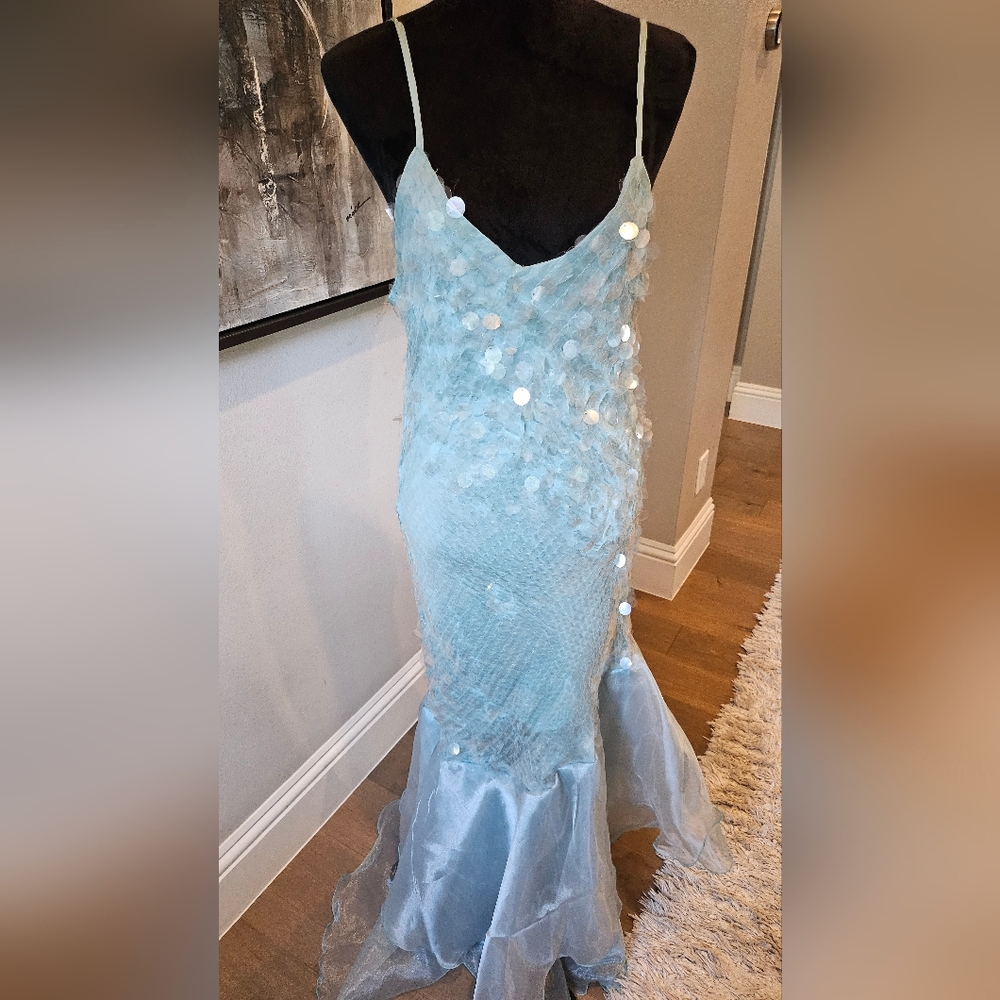 Elegant Blue Kids Dress